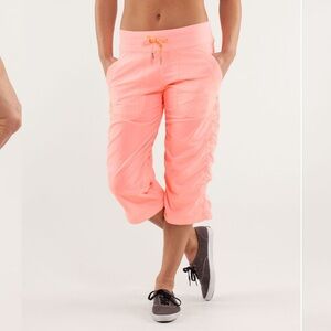 Lululemon Studio Crop Bleached Coral
